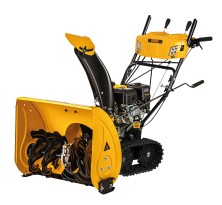 Бензиновая снегоуборочная машина SBM 610DT PRO, 212cc, гусеницы, эл.старт, блок. дифф. Denzel
