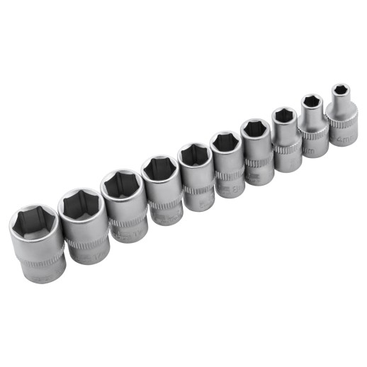 Набор инструментов, 1/4", 1/2", Cr-V, S2, усиленный кейс, 119 предметов Stels