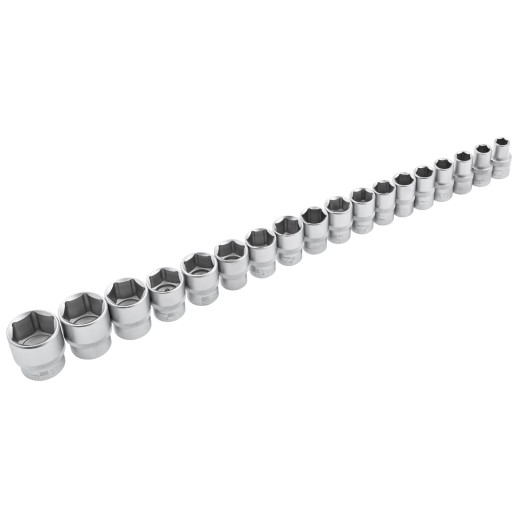 Набор инструментов, 1/4", 1/2", Cr-V, S2, усиленный кейс, 119 предметов Stels