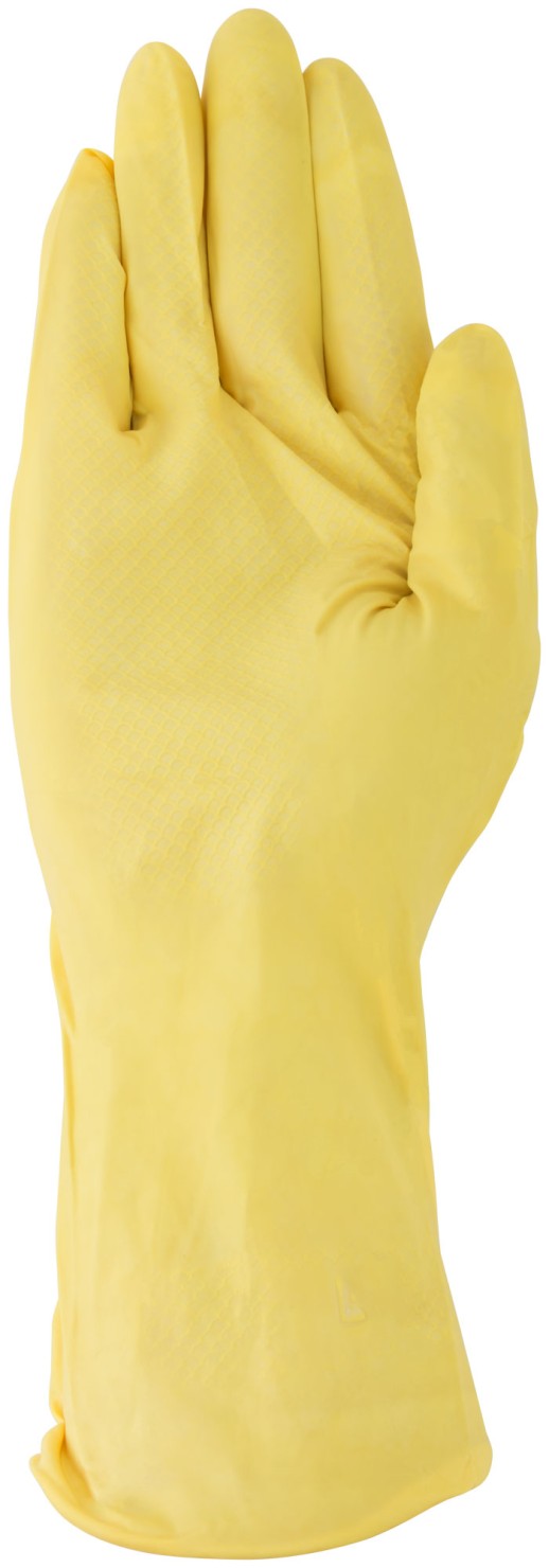 Перчатки хозяйственные латексные, внутреннее напыление, размер L