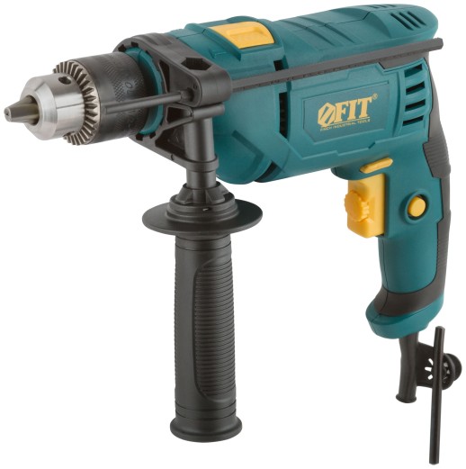 Дрель ударная  600 Вт; 0-3000 об/мин; КлП 13мм; рез. накл.; коробка