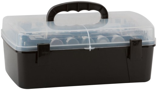 Гравировальная машина 130 Вт; 10000-35000 об/мин; 2,4/3,2 мм; БС щеток; набор насадок 218 шт.; кейс