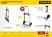 STAYER PROTruck, до 70кг, каркас и платформа из алюминия, платформа 39х28см, колеса d13 см, вес 3.0кг, складная хозяйственная тележка (38755-70)