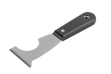 Шпатель многофункциональный малярный, пластиковая ручка 63 мм