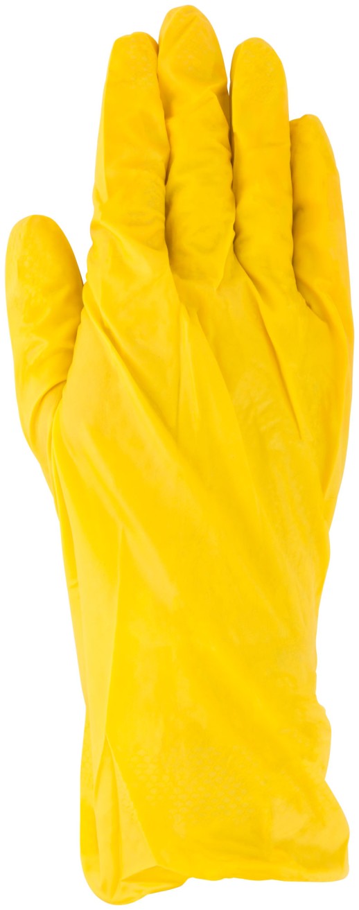 Перчатки хозяйственные латексные, внутреннее напыление, размер XL