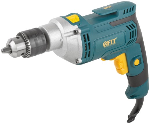 Дрель ударная  750 Вт; 0-3000 об/мин; КлП 13мм; мет. корп.; рез. накл.; коробка