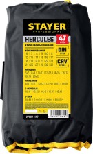 STAYER HERCULES, 47 шт, 6 - 32 мм, набор гаечных ключей универсальный, Professional (27082-H47)