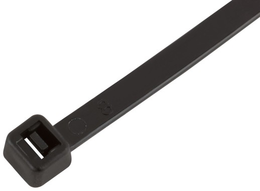 Хомуты нейлоновые для проводов, черные 100 шт., 4,8х400 мм