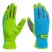 Перчатки садовые на липучке, силиконовое нанесение, размер 8, Luxe// Palisad
