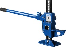 ЗУБР Хай-джек, 3 т, 125 - 660 мм, реечный механический домкрат, Профессионал (43045-3-070)