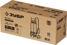 ЗУБР 1350 Вт, фекальный насос с режущим механизмом (НПФ-1350-Р)