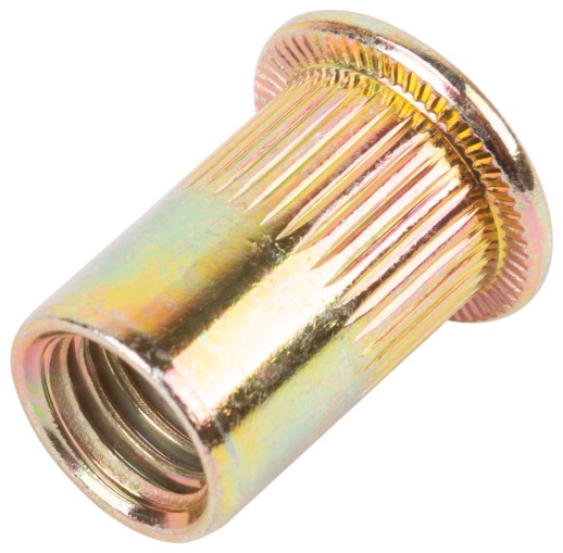 Заклепки резьбовые, стальные, стандартный бортик М10 (фасовка 6 шт)