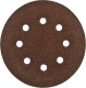 Круг шлифовальный ЗУБР ″СТАНДАРТ″ из абразивной бумаги на велкро основе, 6 отв., Р60, 150мм, 5шт