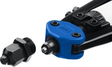 ЗУБР МХ500, 2.4 - 4.8 мм, 290 мм, компактный двуручный заклепочник, Профессионал (31032)