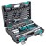 Набор инструментов 1/2", 1/4", CrV, 12 гранные головки, пластиковый кейс, 82 предмета Stels