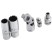 Набор инструментов 1/2", 1/4", CrV, 12 гранные головки, пластиковый кейс, 94 предмета Stels