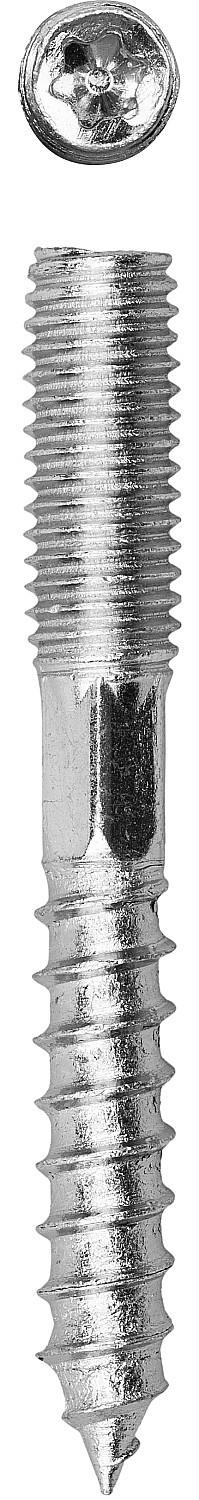 ЗУБР М8 x 80 мм, сантехническая шпилька, 1200 шт (37870-08-080-1200)