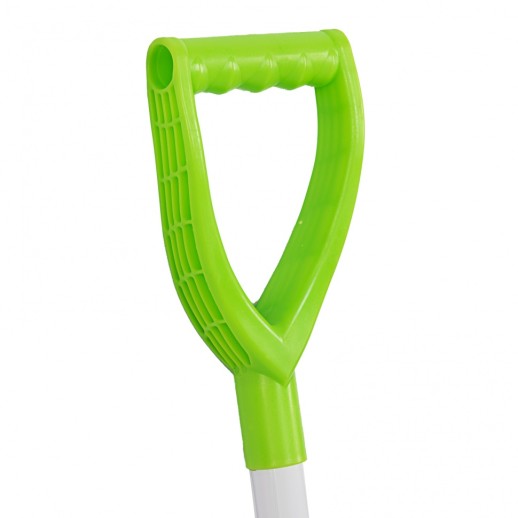 Лопата для уборки снега пластиковая Profi, 535 х 385 х 1400 мм, стальной черенок, Россия, Сибртех