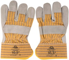 Перчатки спилковые износоустойчивые 10,5"