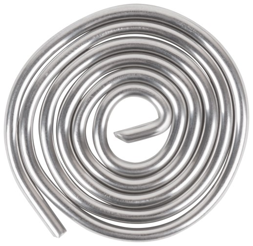 Припой ПОС 61 c канифолью, проволока диаметр 2 мм, "улитка", 10 гр.