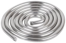 Припой ПОС 61 c канифолью, проволока диаметр 2 мм, "улитка", 10 гр.