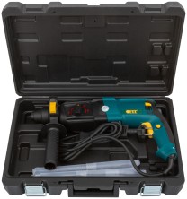 Перфоратор монтажный 800 Вт; 0-900 об/мин; 0-4000 уд/мин; 3,0 Дж; 3 реж.; SDS-plus; реверс; 2,8 кг; кейс