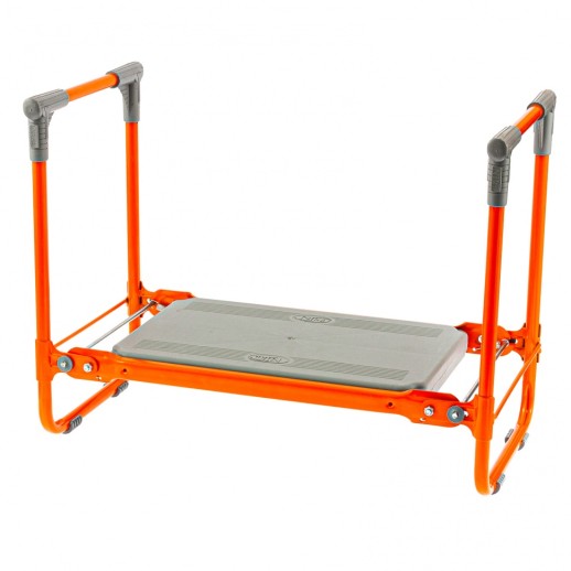 Скамейка садовая Nika, оранжевая, Россия