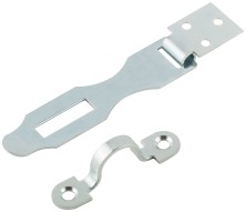 Накладка дверная  "НД" 105х25 мм, цинк