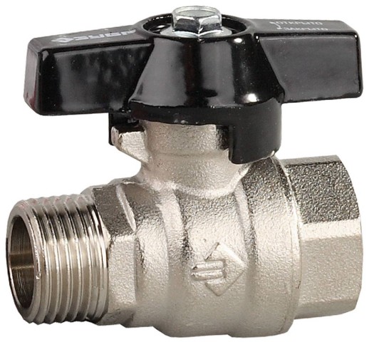 ЗУБР d 1″, ручка ″бабочка″, шаровой кран (4-51324-C-1)