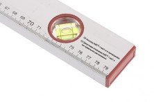 Уровень алюминиевый, 800 мм, 3 глазка, линейка Sparta