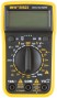 Мультиметр 0,1 мВ-600 В; 0,1 В-600 В; 1 мкА-10 А; 0,1 Ом-2 МОм; коробка