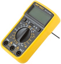 Мультиметр 0,1 мВ-600 В; 0,1 В-600 В; 1 мкА-10 А; 0,1 Ом-2 МОм; коробка