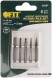 Шарошки карбидные Профи, штифт 3 мм (мини), набор  5 шт.