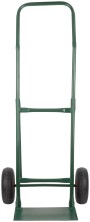 Тележка складская двухколесная, грузоподъемность 130 кг, платформа 400х250 мм