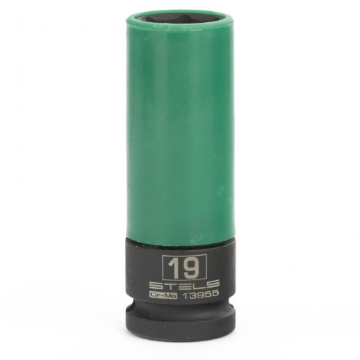 Головка ударная для колесных дисков, 19 мм, 1/2 Stels