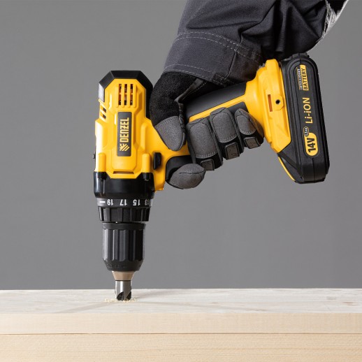 Набор сверл зенкеров по дереву, 3-10 мм, 7 шт // Denzel