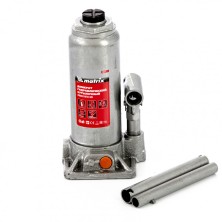 Домкрат гидравлический бутылочный, 6 т, h подъема 216-413 мм, в пластиковом кейсе Matrix