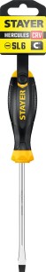 STAYER Hercules, SL6 x 100, отвёртка (2509-06-10)