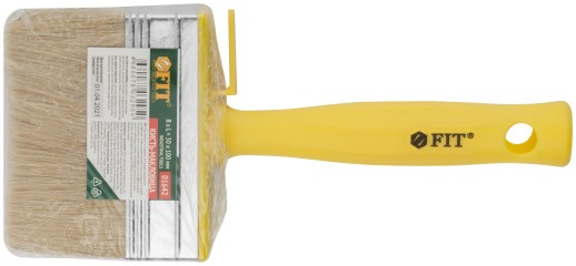 Макловица, натур.светлая щетина, пластиковый корпус, полая ручка, "мини" 30 х 100 мм