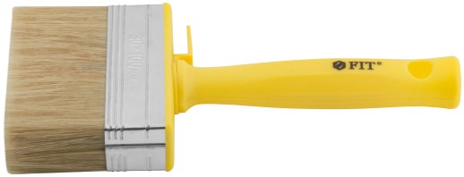 Макловица, натур.светлая щетина, пластиковый корпус, полая ручка, "мини" 30 х 100 мм