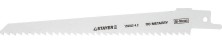 STAYER S611DF, L-130/150, Bi-Met, полотно для сабельной пилы (159452-4.2)