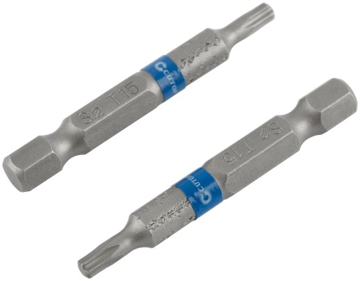 Биты стальные, 2 шт., CUTOP Profi, TORX T15, 50 мм