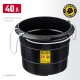 STAYER STRONG, 40 л, с канатными ручками, строительное пластиковое ведро (06085-40)