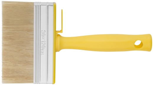 Макловица, натур.светлая щетина, пластиковый корпус, полая ручка, "мини" 30 х 120 мм