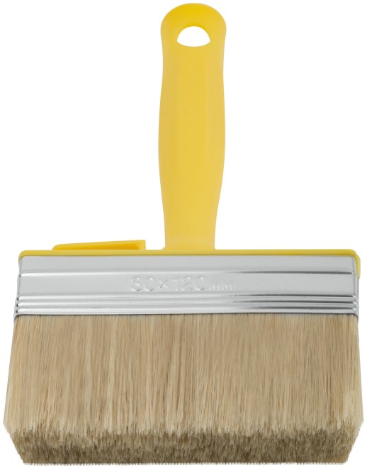 Макловица, натур.светлая щетина, пластиковый корпус, полая ручка, "мини" 30 х 120 мм