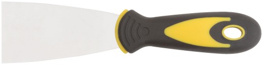 Шпатель, нерж.сталь, прорезиненная ручка  2" (50 мм)