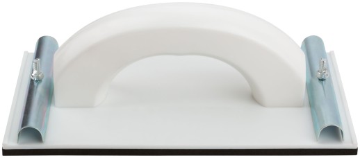 Терка для нажд.бумаги пластиковая с мет.прижимом 230х120 мм