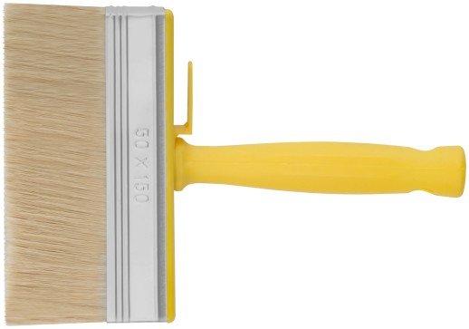 Макловица, натур.светлая щетина, пластиковый корпус, полая ручка, "мини" 50 х 150 мм