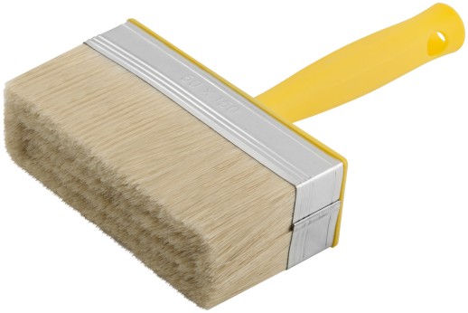 Макловица, натур.светлая щетина, пластиковый корпус, полая ручка, "мини" 50 х 150 мм