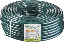 РОСТОК 3/4″, 50 м, 10 атм, трёхслойный, армированный, поливочный шланг (40308-3/4-50)